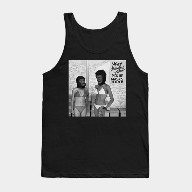 Planet Of The Apes Beauty Contest, Center City California 1973 Tank Top by SDM900